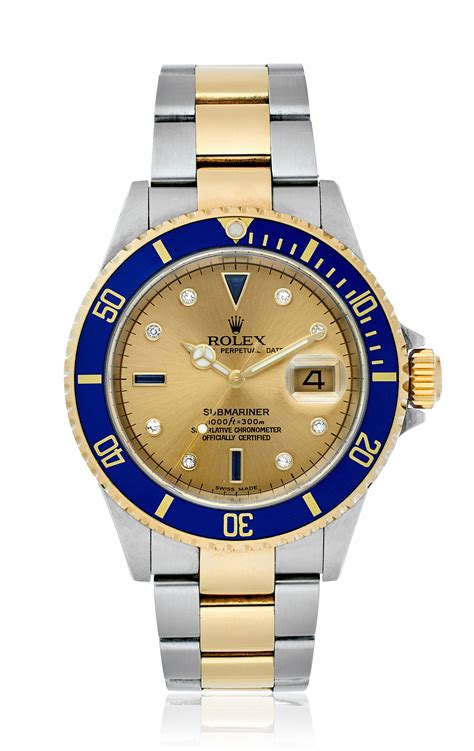 rolex submariner two tone serti dial|rolex submariner aftermarket dial.